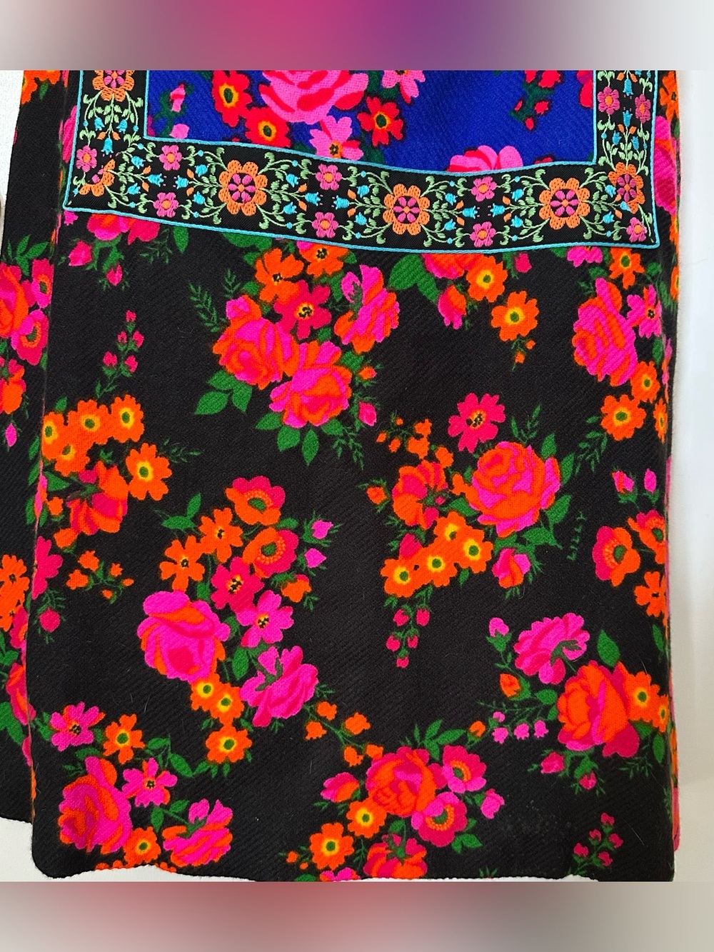 The Lilly Lilly Pulitzer Vintage Floral Print Maxi Dress Womens 1960s - Picture 6 of 12